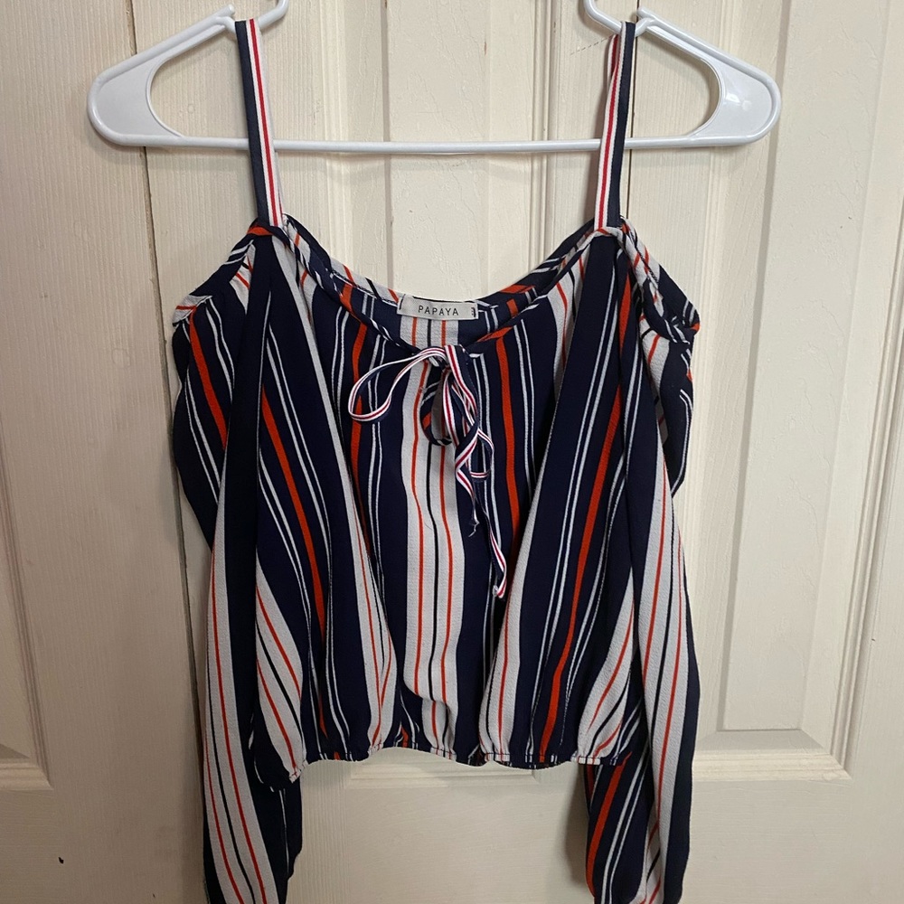 Off the shoulder top!